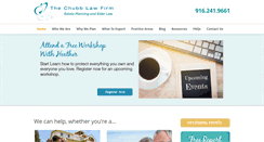 Desktop Screenshot of chubblawfirm.com